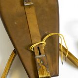 Large heavy Mid Century brass wall light from a German church