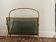 Maison Baguès Style Brass and Faux Bamboo Glass Magazine Rack, 1960s