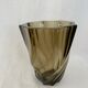 Smoked glass vase
