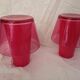 Duo of lamps ikea model gavik vintage