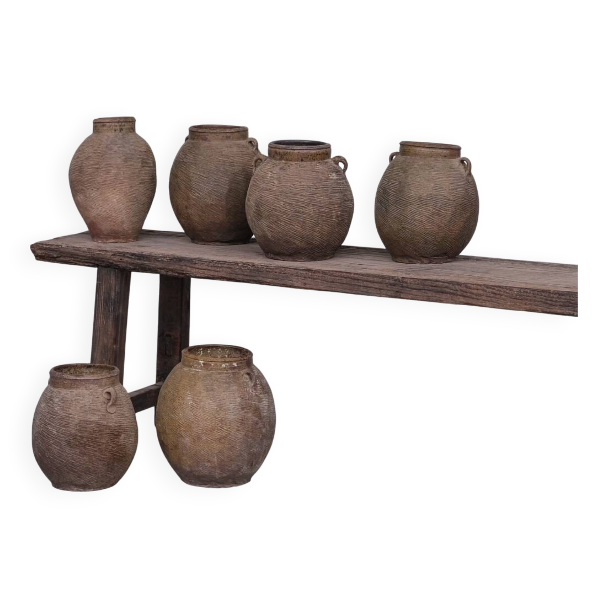 Vintage Ceramic Asian Water Pots (6 available)