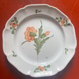 Earthenware plate Islette/Salvange France