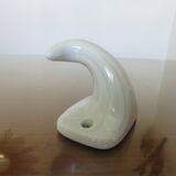 White porcelain patère art deco 30 40