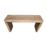 Former vintage bench period 1960 solid wood