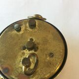 Vintage Europa alarm clock in brass year 1960