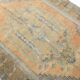 4x7 Vintage Light Orange & Brown Persian Rug, 133x213Cm
