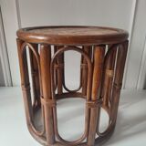 Rattan sofa end