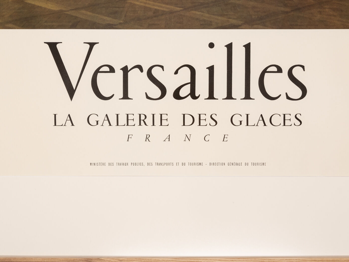 Versaille - La Galerie des Glaces, Travel Poster, 87 x 123 cm