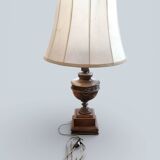 Lampe amphore en bois massif - Style 1er empire.