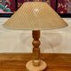 SOLID WOOD LAMP SCANDINAVIAN DESIGN 1960.