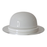 Vintage wall lamp in opaline and lucite