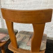 Pair of Scandinavian bistro chairs from the 50s-60s