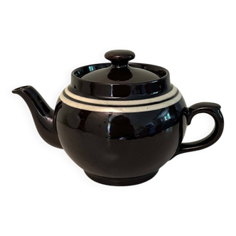 Théière en céramique marron