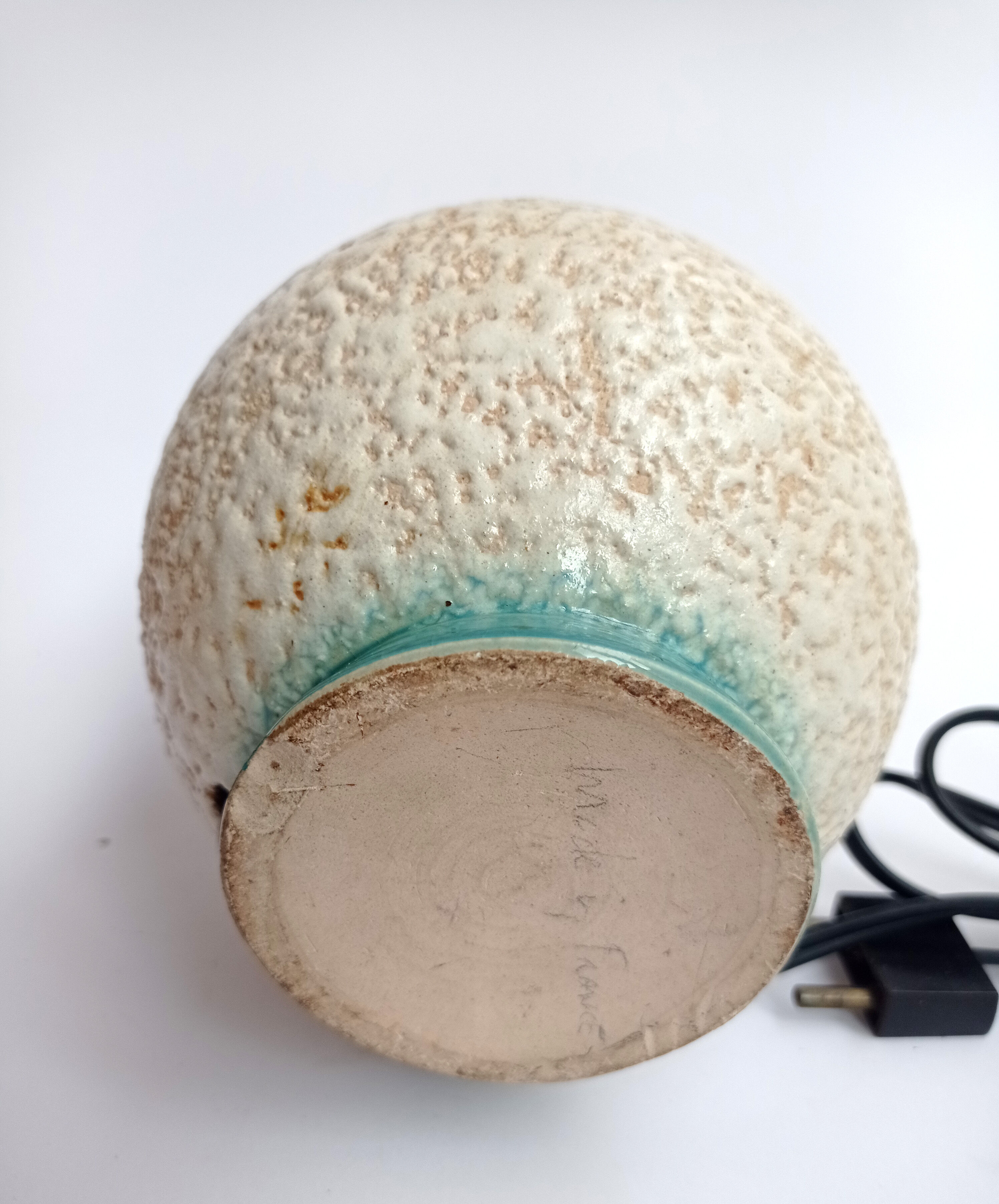 Art Deco ceramic lamp circa 1930 Made in France