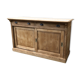 Meuble de métier comptoir buffet bahut enfilade bois brut
