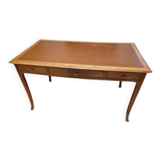 Cherry wood desk in Art Nouveau style