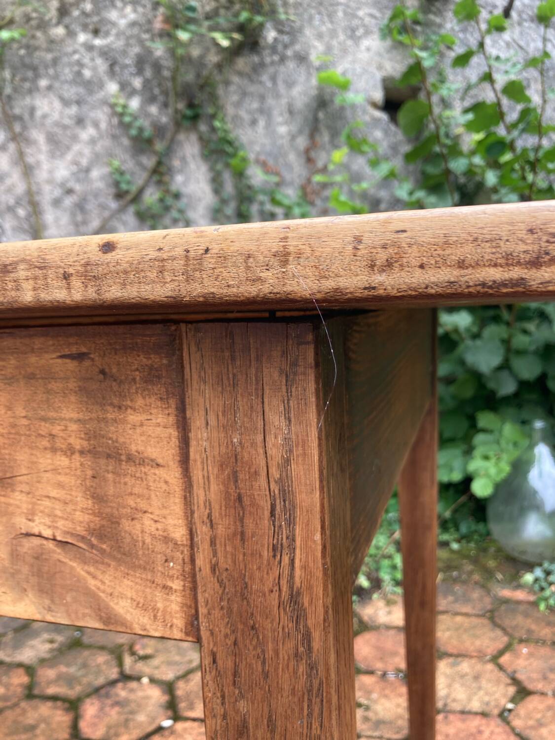 Vintage farmhouse table