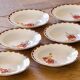 Antique plates from 1920, Choisy-le-Roi, Creil & Montereau, "Huguette"