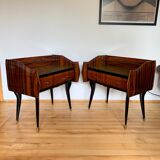 Pair of bedside tables by Paolo Buffa, Italy, 1950s