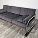 Bauhaus chrome sofa by Robert Slezak for Slezak factories, 1930s
