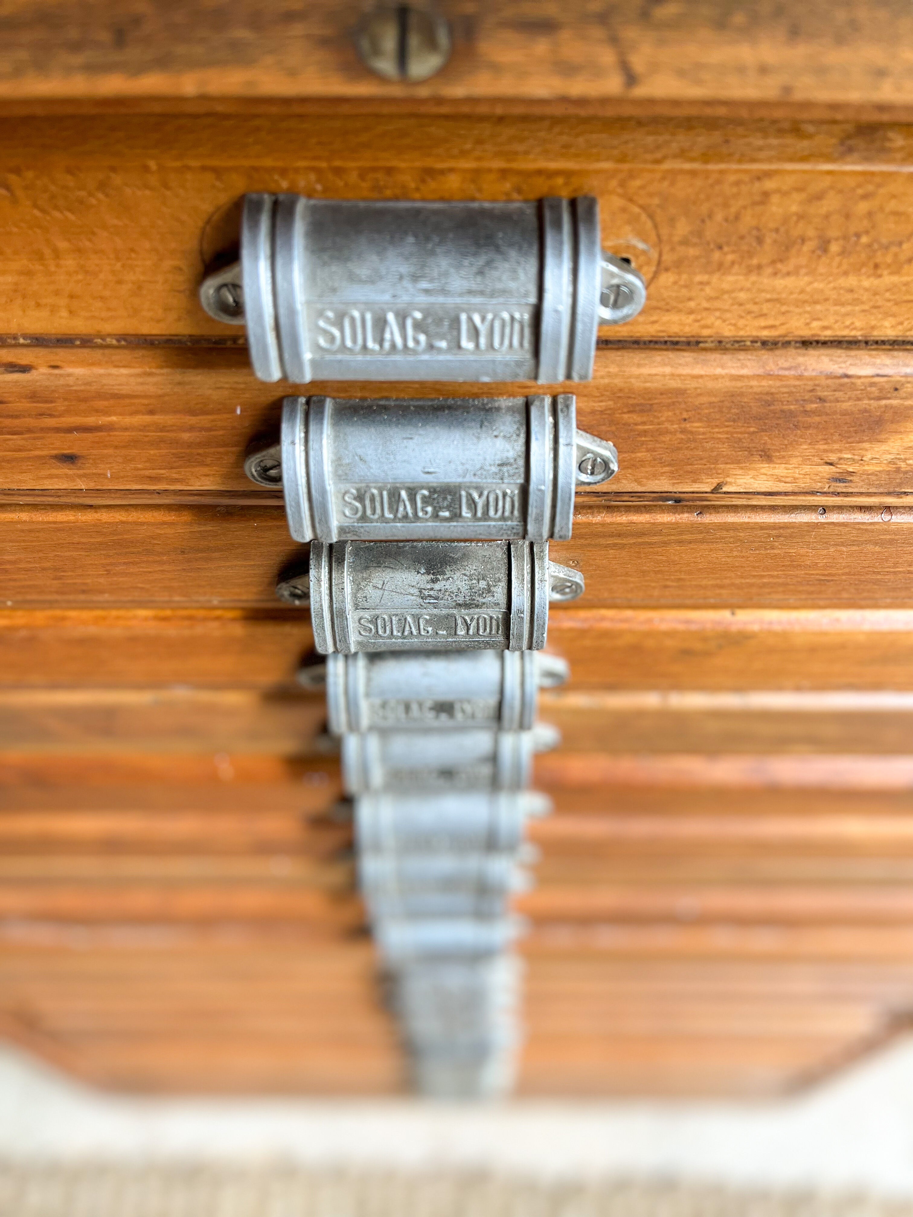 Old printing furniture