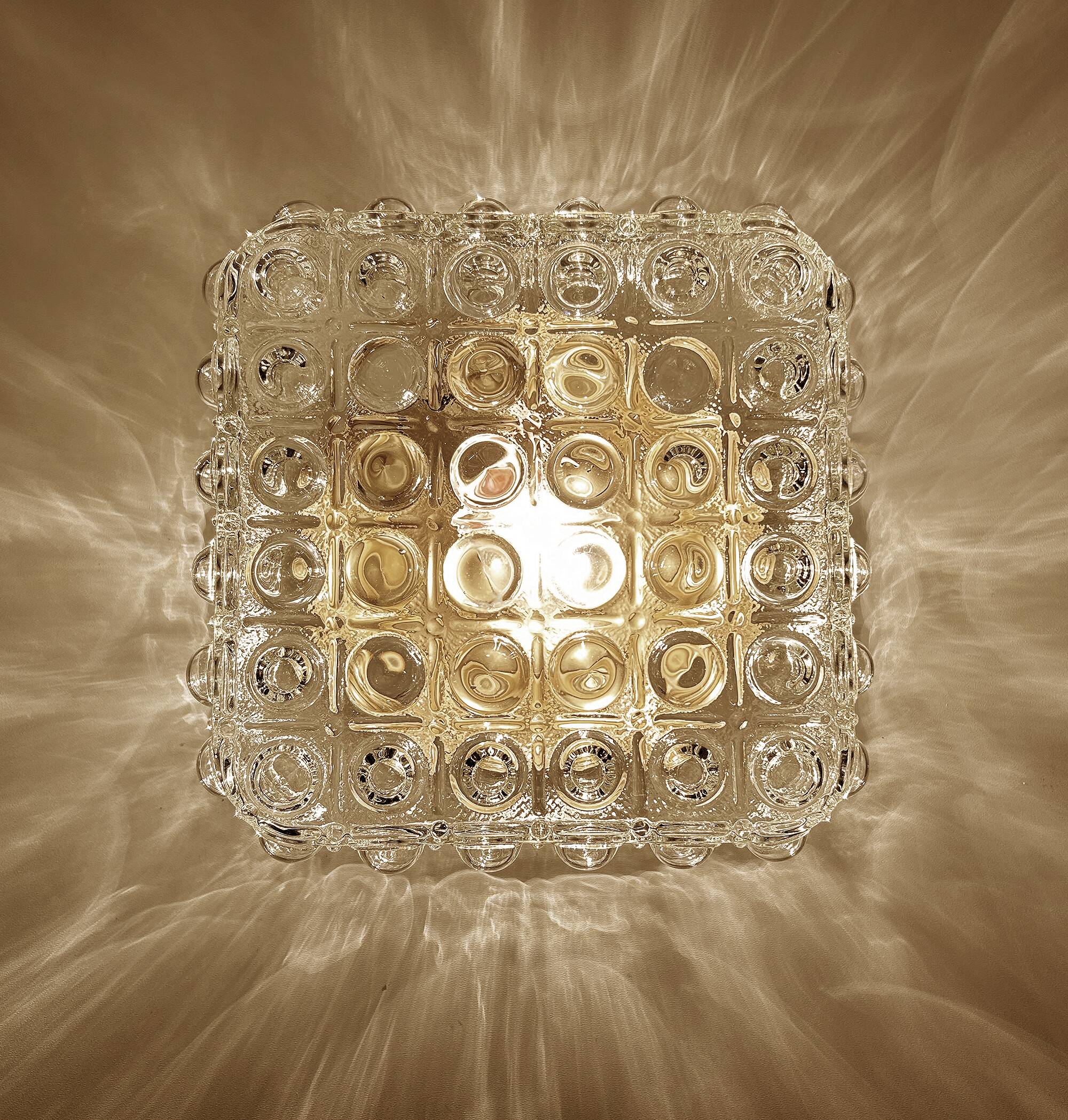 Vintage Glass Bubble Ceiling Light