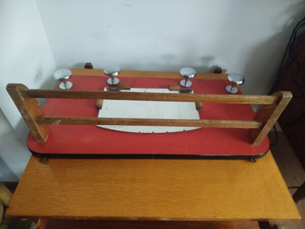 Porte-manteau miroir vintage années 50