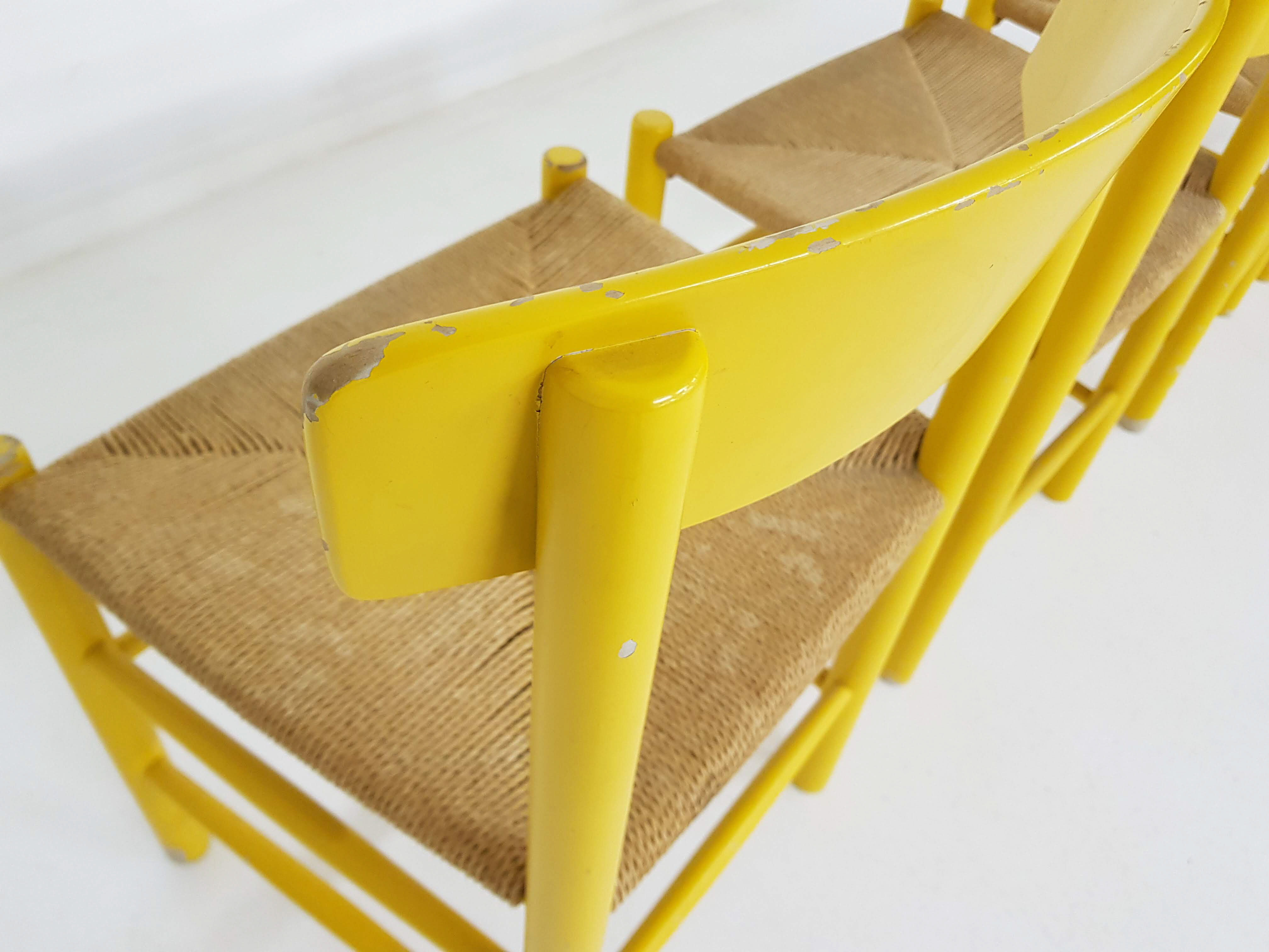 Borge Mogensen for FDB Mobler dining set, Denmark 1960