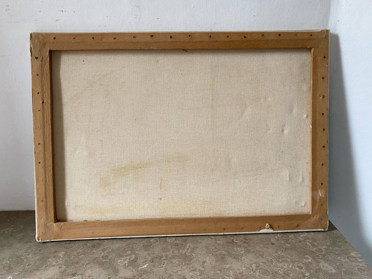 Naive landscape sign of the 20th century