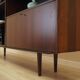 Bookcase with bar cabinet, rosewood veneer, Denmark, 1970s