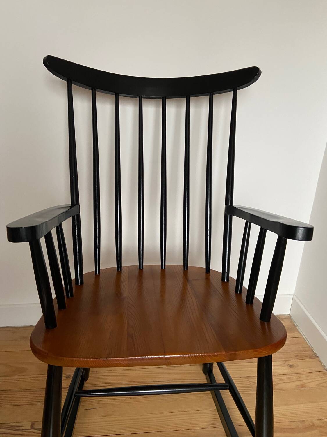 Vintage Scandinavian design rocking chair