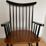 Vintage Scandinavian design rocking chair