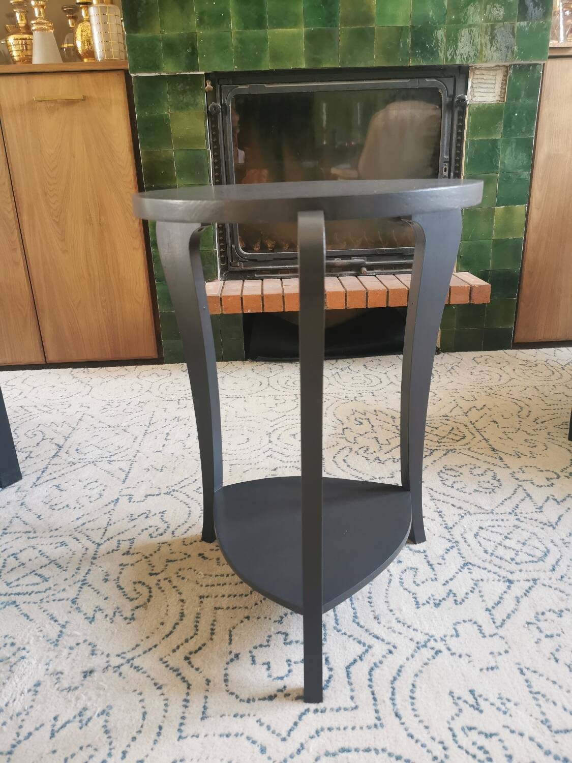Renovated art deco pedestal table