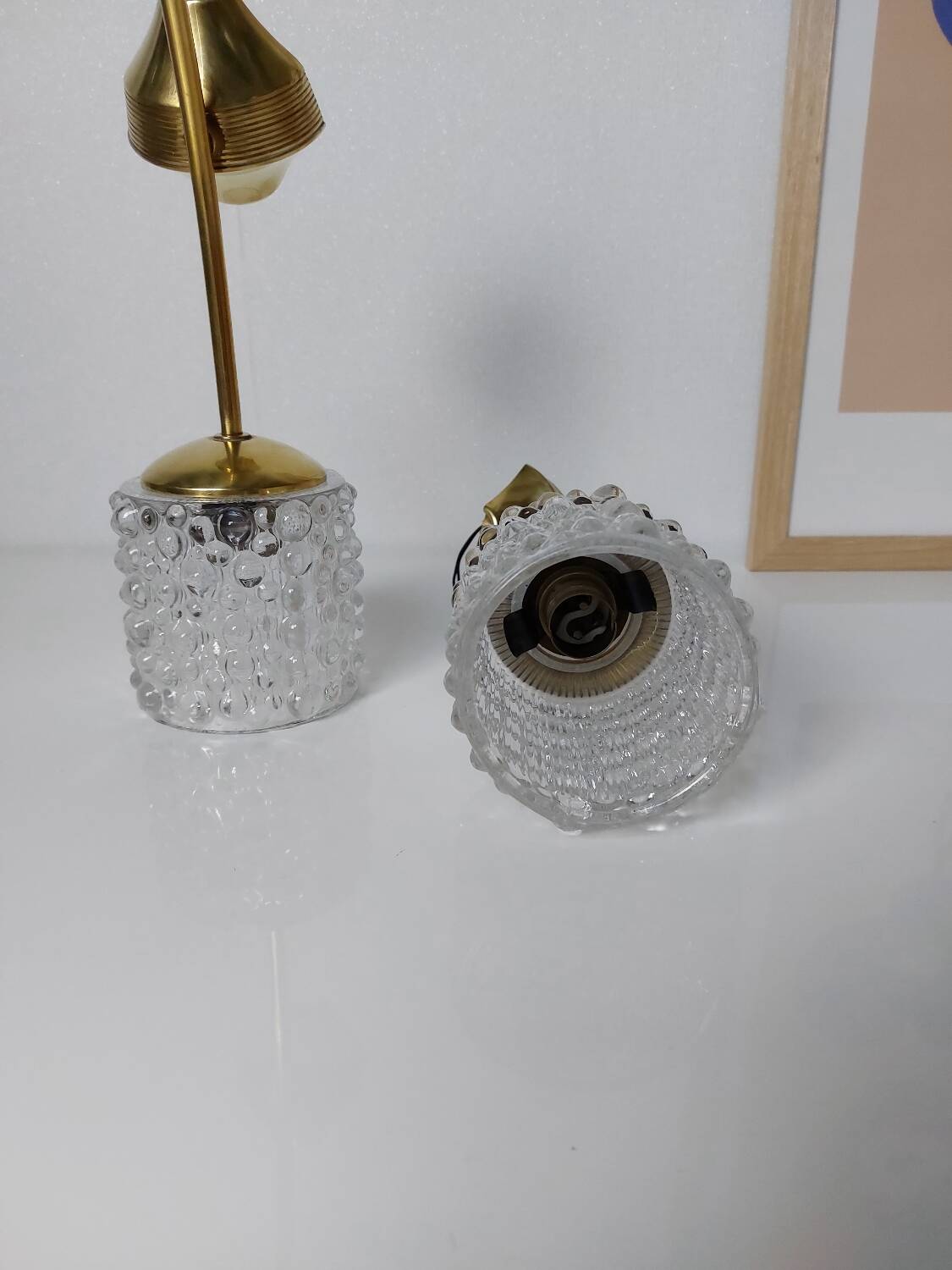 Pair of Arlus wall lights
