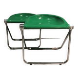 Pair of folding stools.