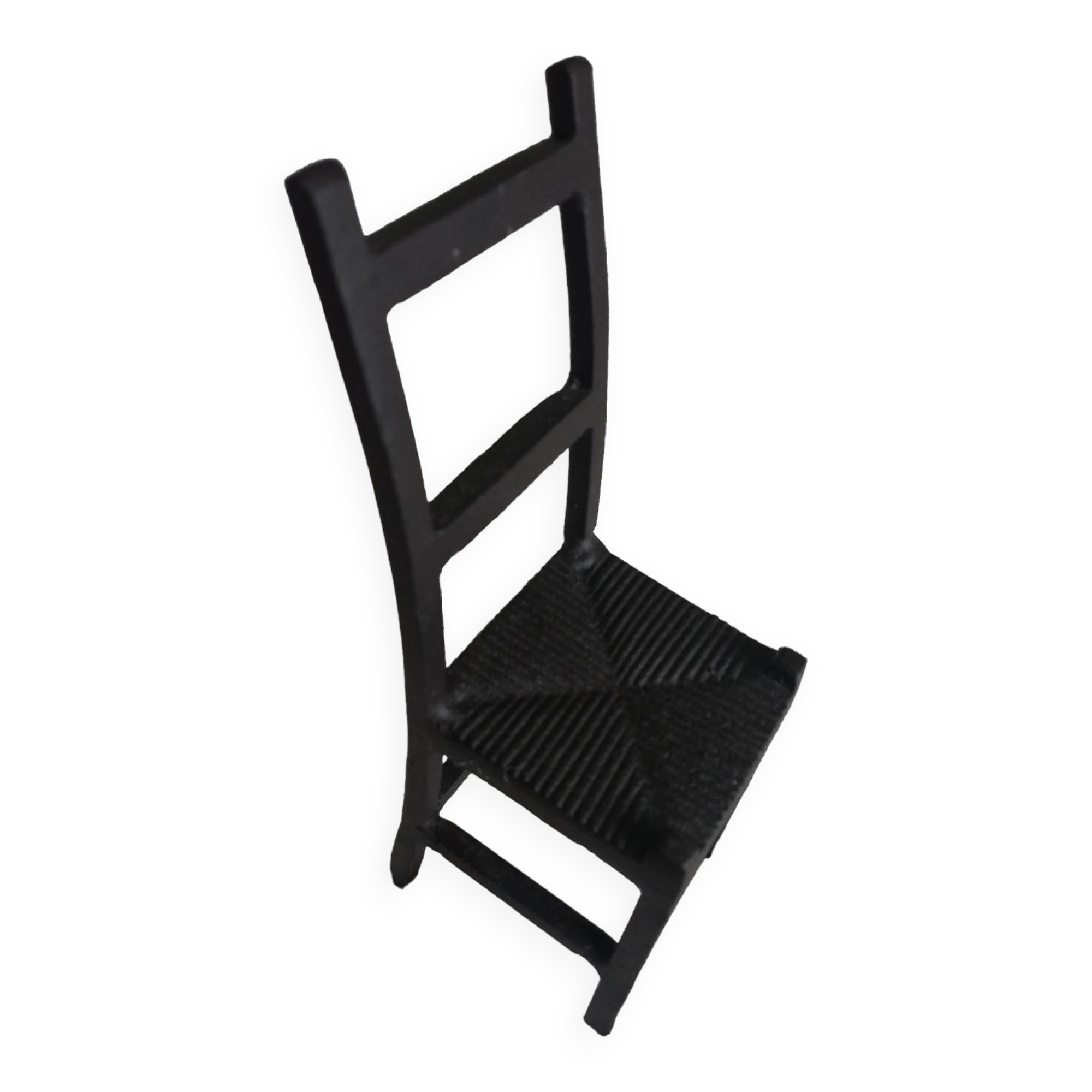 Chaise miniature fer forgé