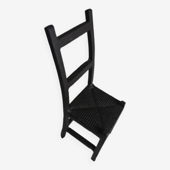 Miniature wrought iron chair
