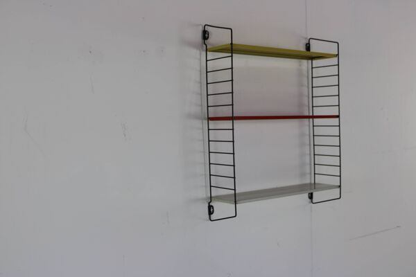 Étagère murale métallique des années cinquante pour Tomado Holland