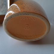 W.Germany 504-30 orange speckled vase 70s
