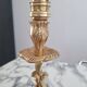 Vintage gold lamp base
