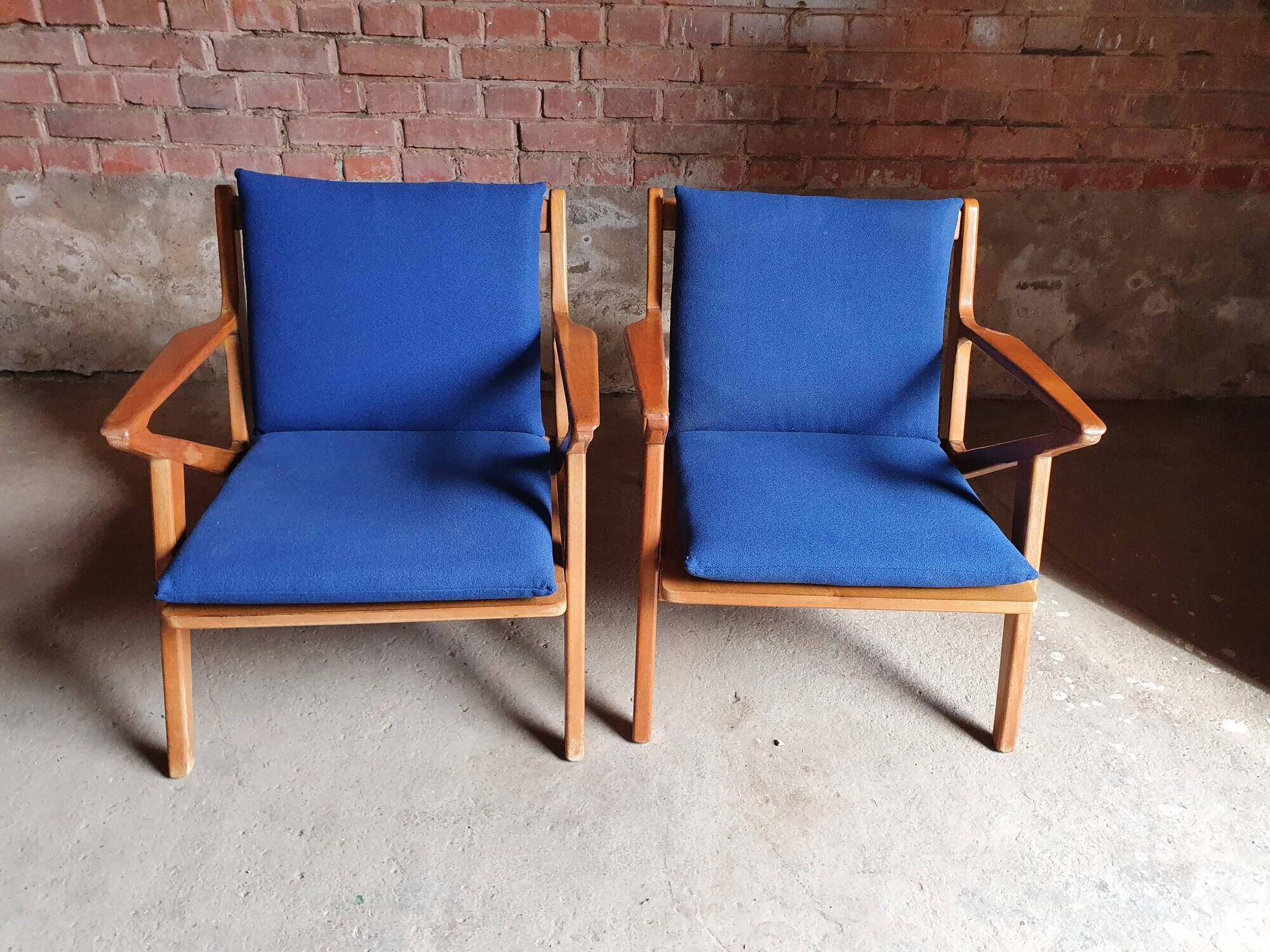 Pair of Danish armchairs Z by Poul Jensen for Selig 1960
