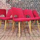 Lot of 6 Oswald Haerdtl chairs for Ton