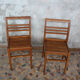 Paire de chaises en hêtre René Gabriel