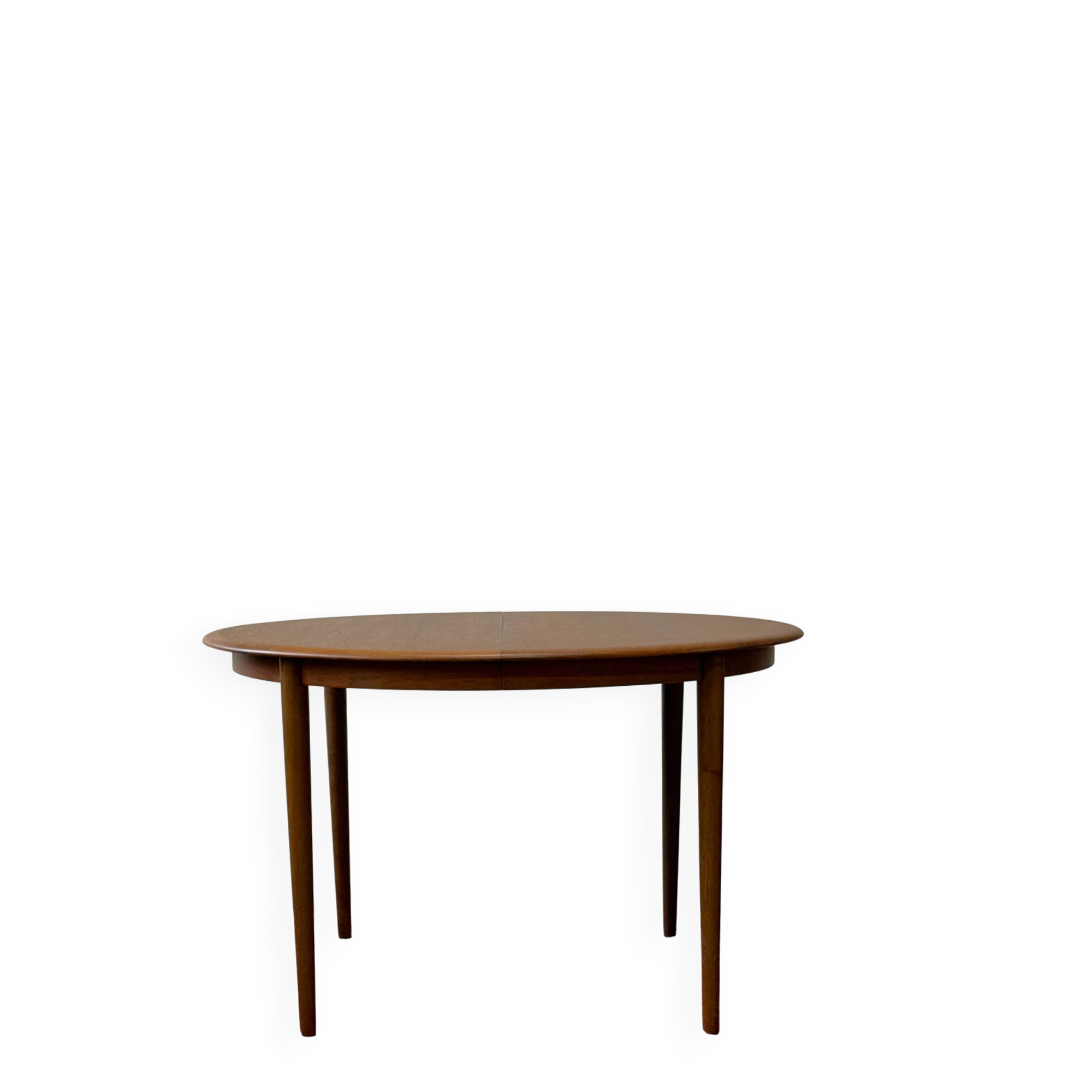 Extendable teak table, Denmark 1960s/1970s, mid-century modern, vintage