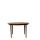 Extendable teak table, Denmark 1960s/1970s, mid-century modern, vintage
