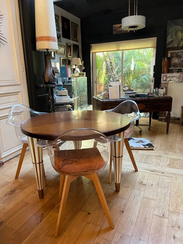 Table guéridon Bernardaud Olivier Gagnère 1997