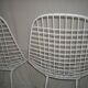 Paire de chaises Eames Wire DKX des années 50 - 60