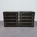 Pair of nightstands for Roche Bobois