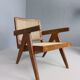 Pierre Jeanneret PJ-SI-29-A Easy Cane Chair / Authentic Mid-Century Modern