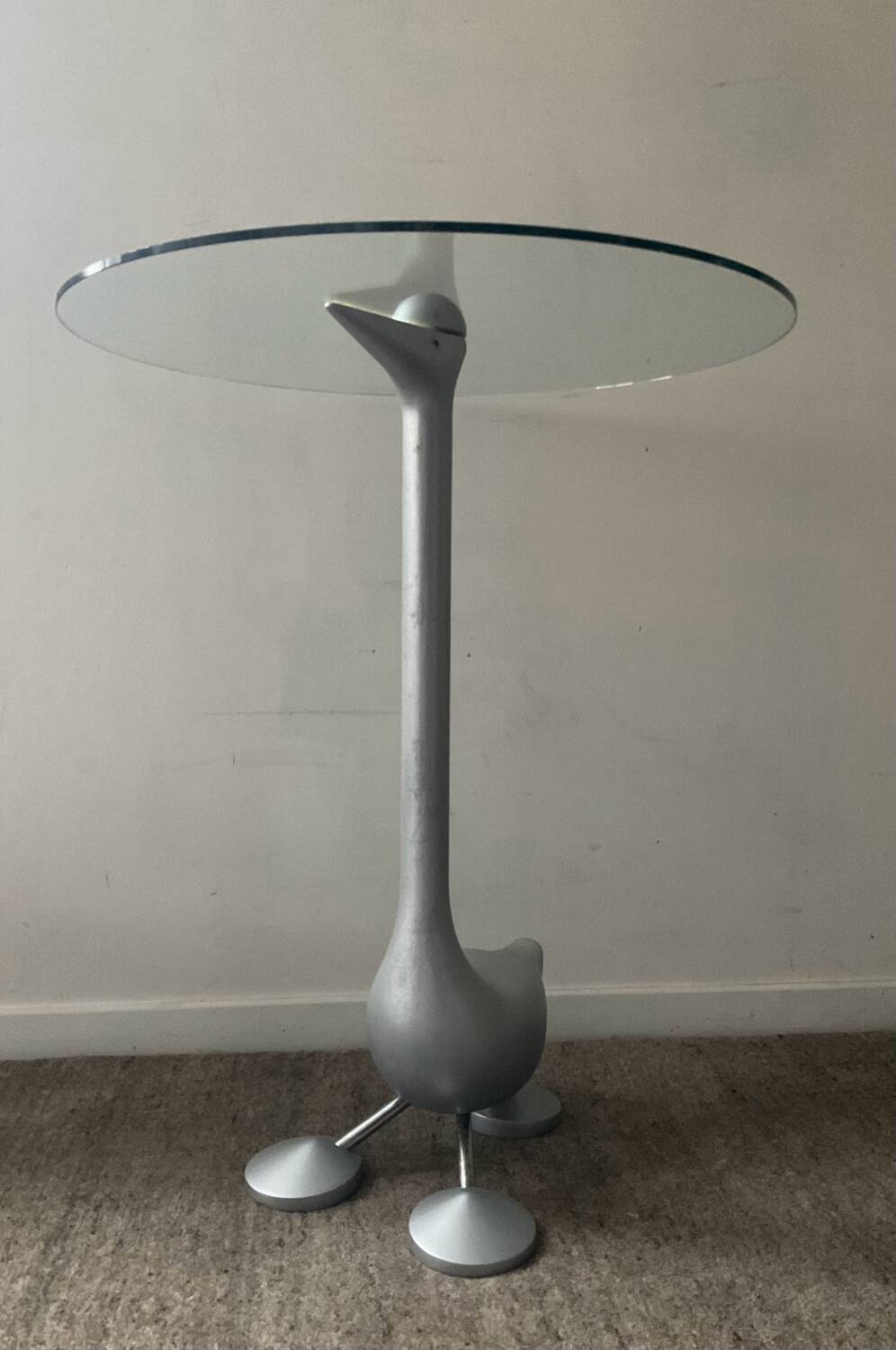 Zanotta “Sirfo” coffee table designed by Alessandro Mendini from the 80s